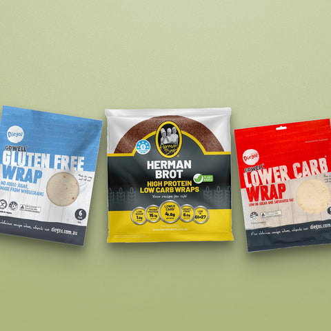 Flat Bread, Wraps, & Pizza Bases