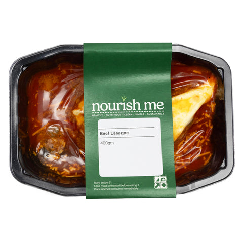 Nourish Me Beef Lasagne 400g