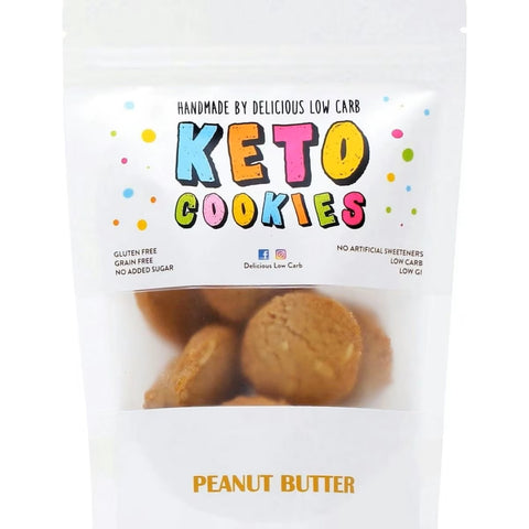 Keto Cookies Low Carb Peanut Butter 100g