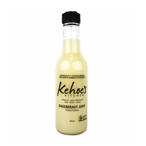 Kehoes Kitchen Organic Traditional Sauerkraut Juice 250ML