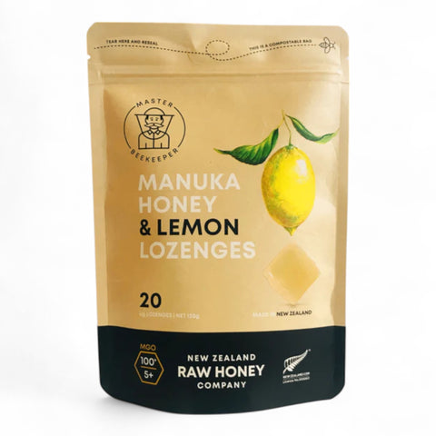 Biohoney Manuka & Lemon Loz 20's 120g