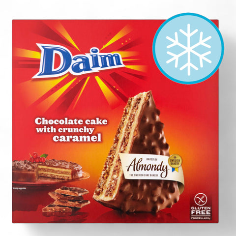 Almondy Daim Chocolate Cake With Crunchy Caramel 400g