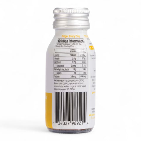 The Ginger People Ginger Shot Lemon & Cayenne 60mL