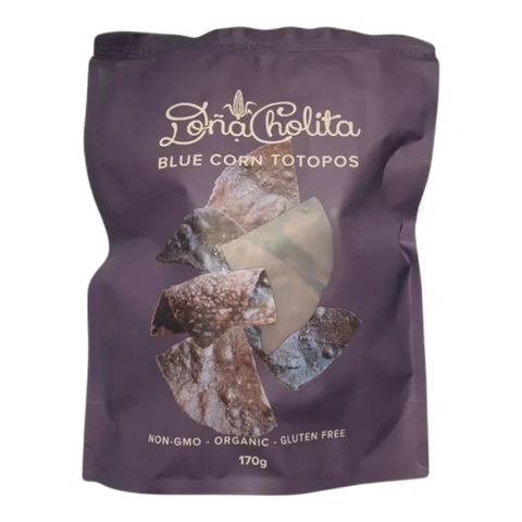 Dona Cholita Blue Corn Totopos 170g