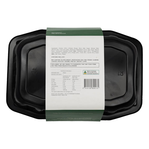 Nourish Me Grilled Chicken With Roast Potato And Vegetables 360g