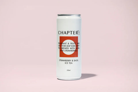 Chapter Tea Strawberry & Basil 330mL