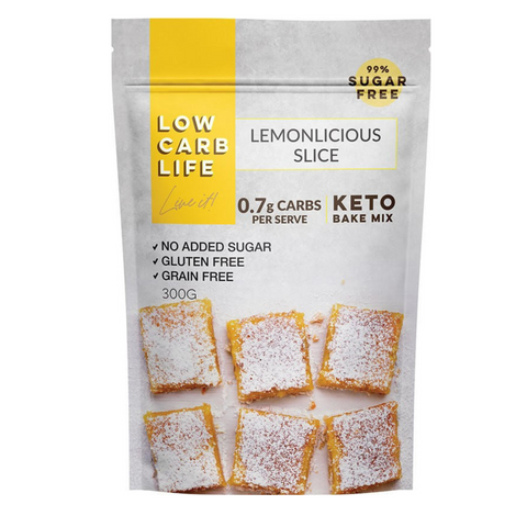Low Carb Life Lemonlicious Slice Keto Bake Mix 300g