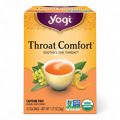 Yogi Tea Herbal Tea Bags Throat Comfort 16pk