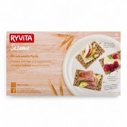 Ryvita Sesame Rye Crispbread 250g