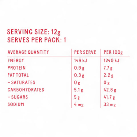 My Berries Freeze Dried Strawberries 12g