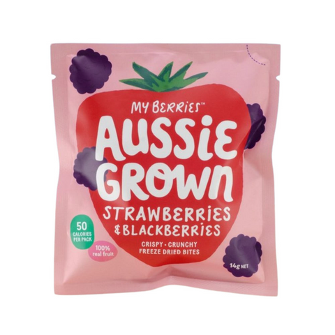 My Berries Freeze Dried Strawberries & Blackberries 14g