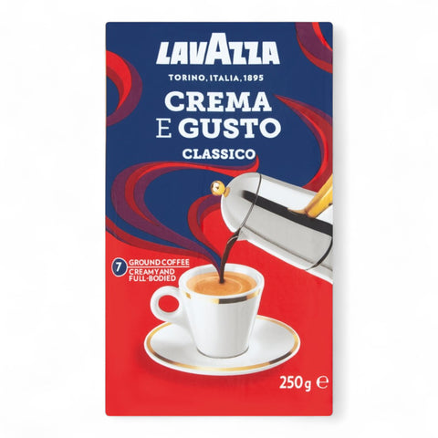 Lavazza Ground Coffee Crema E Gusto Classico 250g