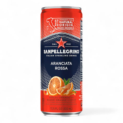 San Pellegrino Sparkling Drinks Beverage Aranciata Rossa 330mL