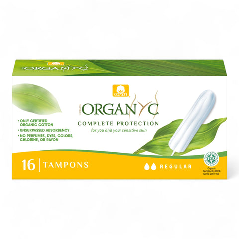 Organyc Feminine Tampon Digital Regular (16 Pieces)
