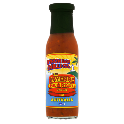 Byron Bay Chilli Co Red Cayenne Chilli Sauce 250mL