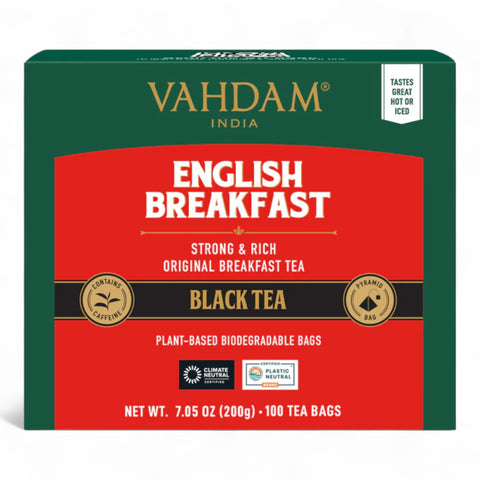 Vadham Classic English Breakfast Black Tea | 15 tea bags (117gms)
