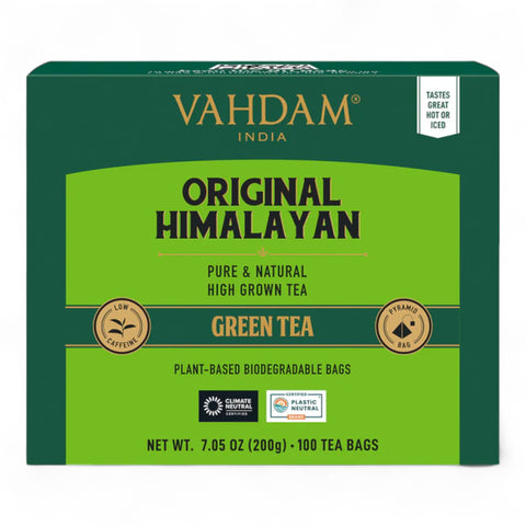 Vadham Organic Himalayan Green Tea | 15 tea bags (117gms)