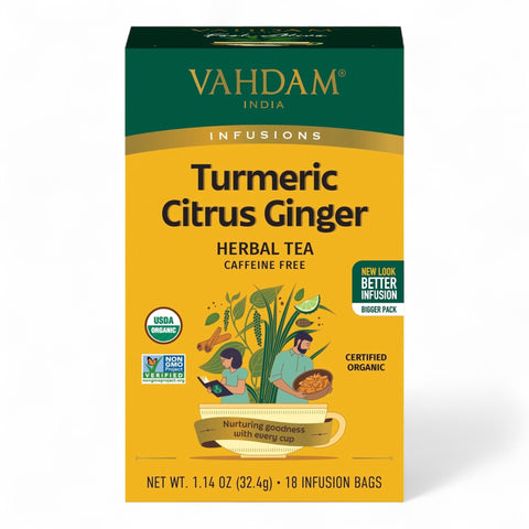 Vahdam Turmeric Citrus Ging 18tb