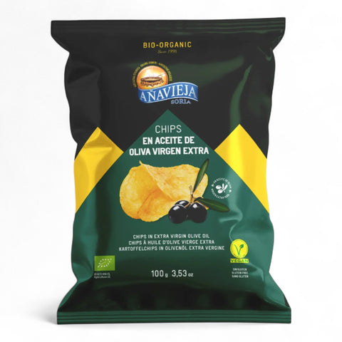 Anavieja Org Potato Chip Evvoo 100g