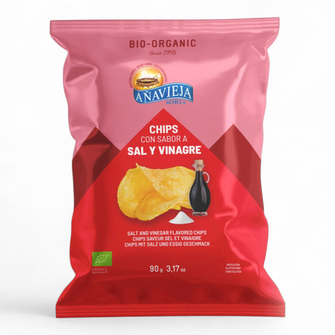 Anavieja Org Salt & Vinegar Chips 90g