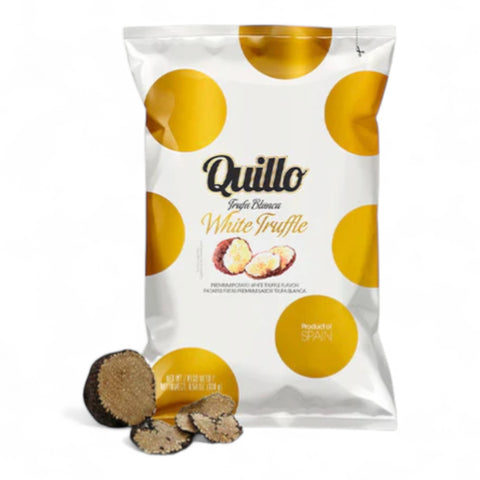 Quillo White Truffle Chips 130g