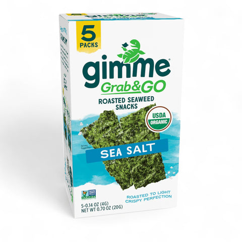 Gimme Seaweed Snk Sea Salt 5 x 4g