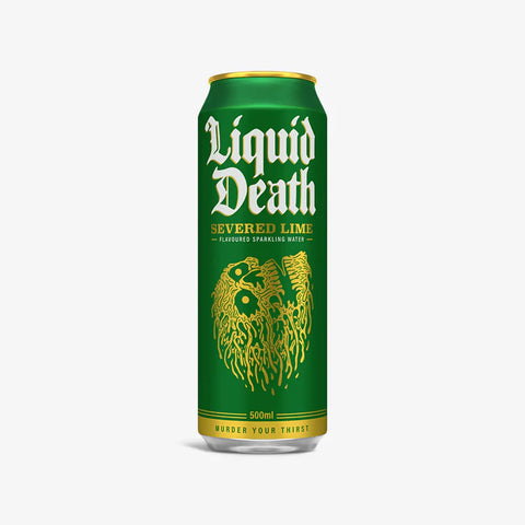 Liquid Death Sparkling Water Lime 500mL