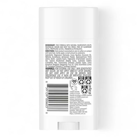 Schmidt's Certified Natural Deodorant Bergamot & Lime 75g