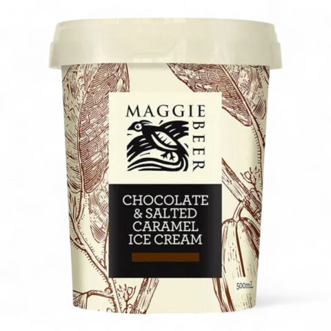 Maggie Beer Chocolate and Salted Caramel Ice Cream 500mL