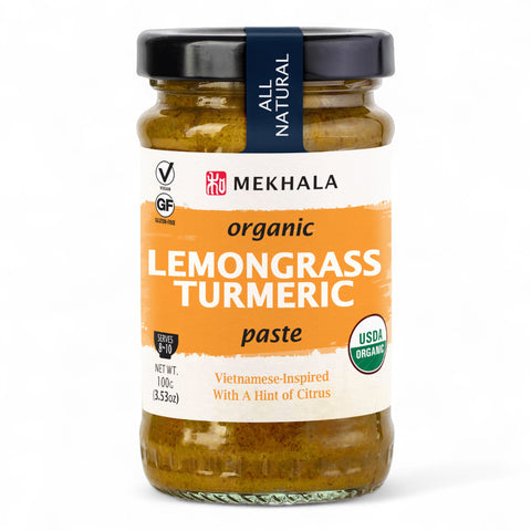 Mekhala Organic Gluten Free Lemongrass Turmeric Paste