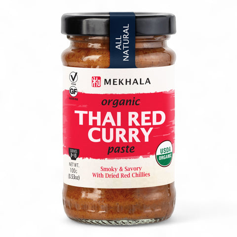 Mekhala Organic Red Curry Paste 100g