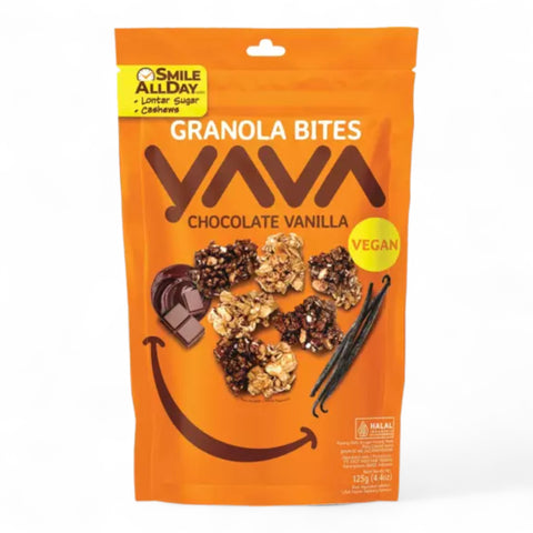 Yava Granola Bites Chocolate Vanilla 125g