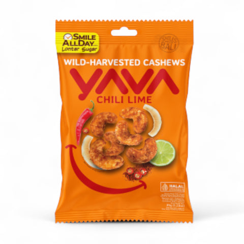 Yava Wild Harvest Cashews Chili Lime Cashews 35g
