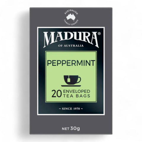 Madura Peppermint Tea Bags 30g (20 Pack)