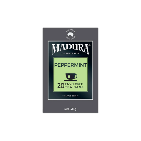 Madura Peppermint Tea Bags 30g (20 Pack)