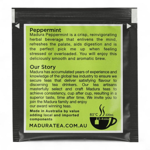 Madura Peppermint Tea Bags 30g (20 Pack)