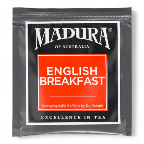 Madura English Breakfast Enveloped Tea Bags (20 Pack)