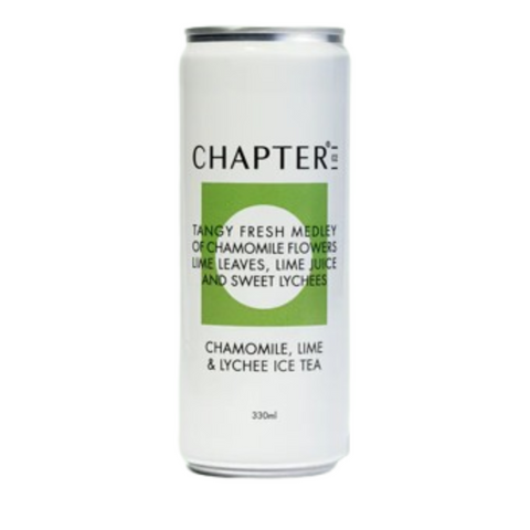 Chapter Tea Chamomile, Lime & Lychee 330mL