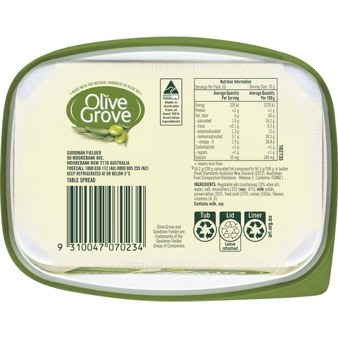 Olive Grove Classic Spread 500g