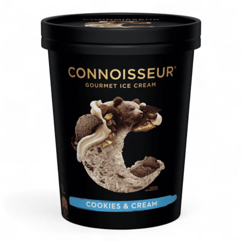 Connoisseur Cookies & Cream Ice Cream 1L