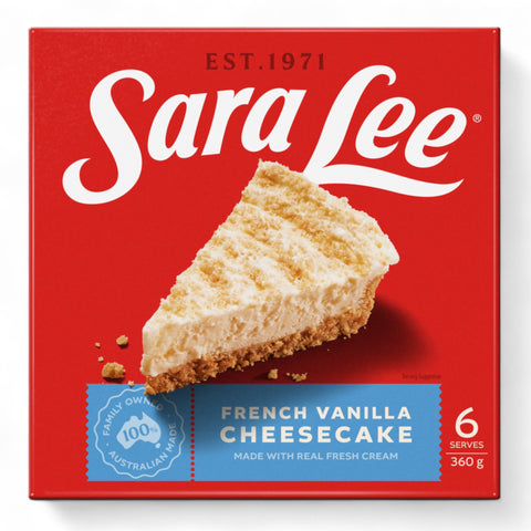 Sara Lee French Vanilla Cheesecake 360g