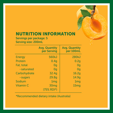Golden Circle Fruit Drinks Apricot Nectar 1L