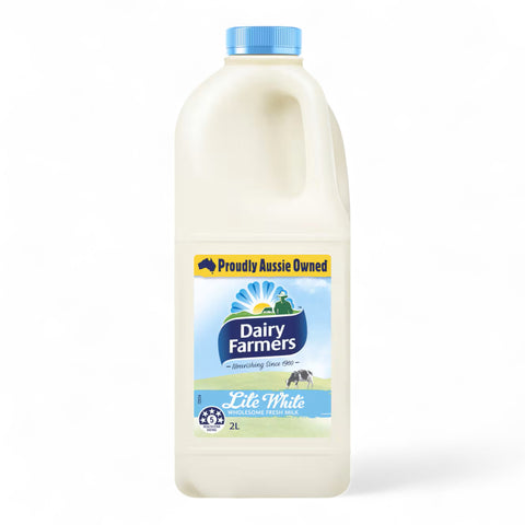 Dairy Farmers Lite White Milk 2L
