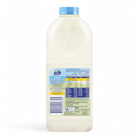 Dairy Farmers Lite White Milk 2L