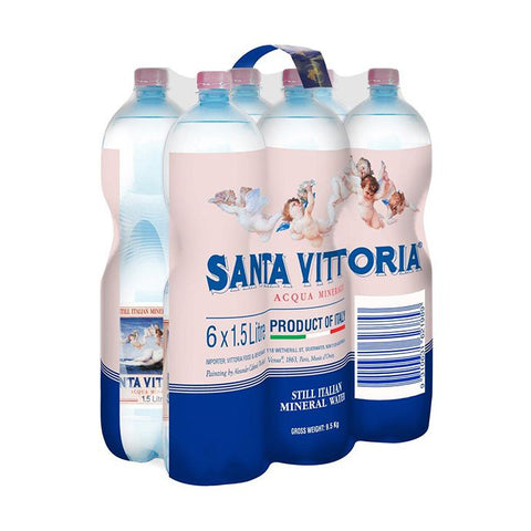 Santa Vittoria StillItalian Mineral Water 6X1.5lt