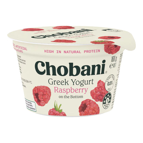 Chobani Greek Yogurt Raspberry 160g