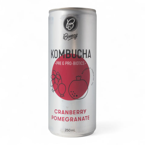 Bonsoy Cranberry Pomegranate Kombucha 250ml