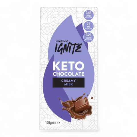 Melrose Ignite Keto Chocolate Creamy Milk 100g