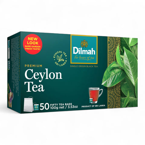 Dilmah Ceylon Tea Bags (50 Pack) 100g