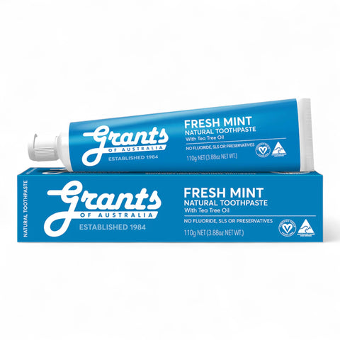 Grants Toothpaste Fresh Mint 110g